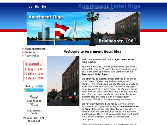 Apartment-Riga viesnīca, Norsons, SIA