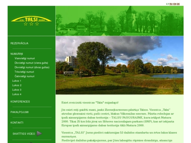 Viesnīca Talsi, SIA