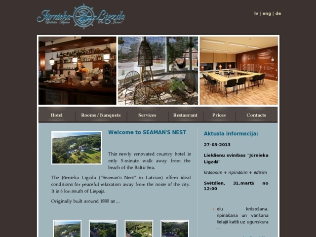 Jūrnieka ligzda viesnīca, Ervils, SIA