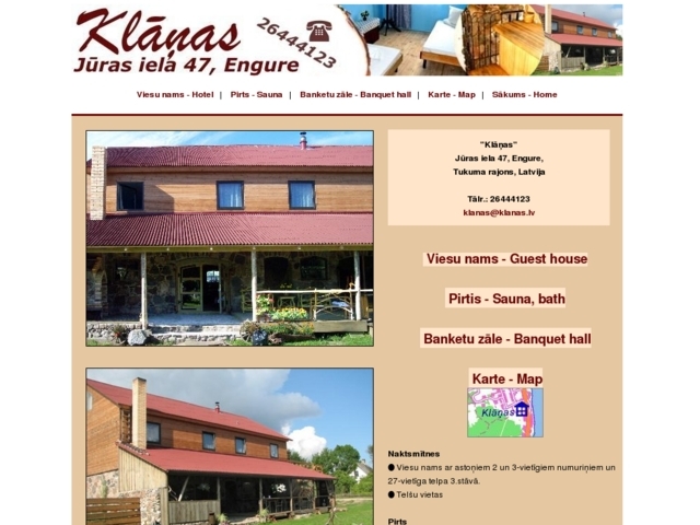 Klāņas viesu nams, 