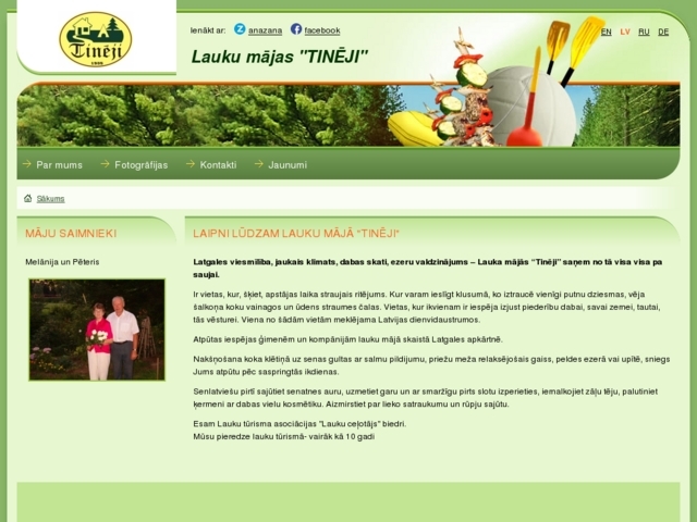 Tinēji, viesu māja, ZS